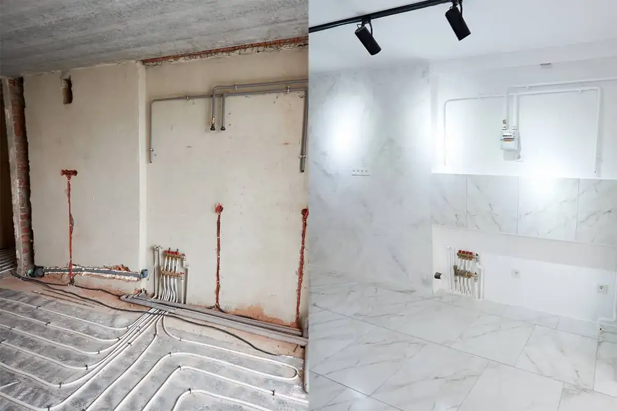 Przed i po remoncie: od surowych instalacji do lśniącej bieli. Zastanawiasz się, ile kosztuje wykończenie mieszkania?
